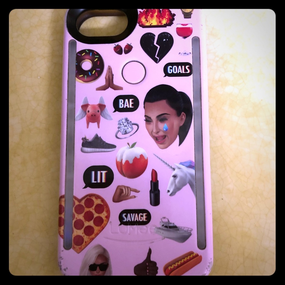 Lumee Kim K iPhone 6s 7 8 case (also extra case)